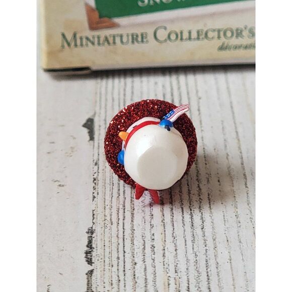 Hallmark snow cozy 2005 ornament Xmas mini July 4th - Picture 6 of 6